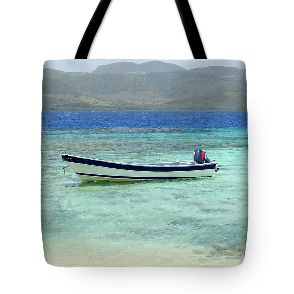 Background Tote Bag featuring the photograph Dominican republic by Chris Smith