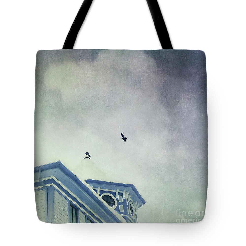 Post Office Tote Bag featuring the photograph Don't wait around by Priska Wettstein