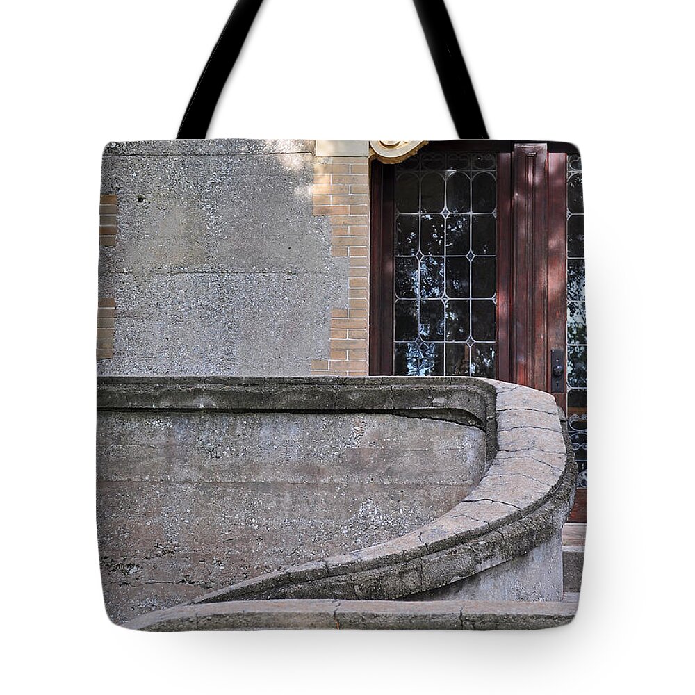 Doors Tote Bag featuring the photograph Doors by Bruce Gourley