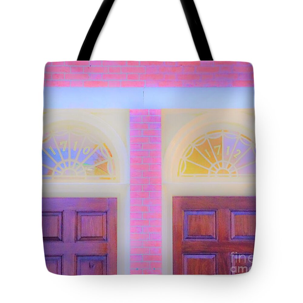 Doors Tote Bag featuring the photograph 1710 And 1712 by Merle Grenz