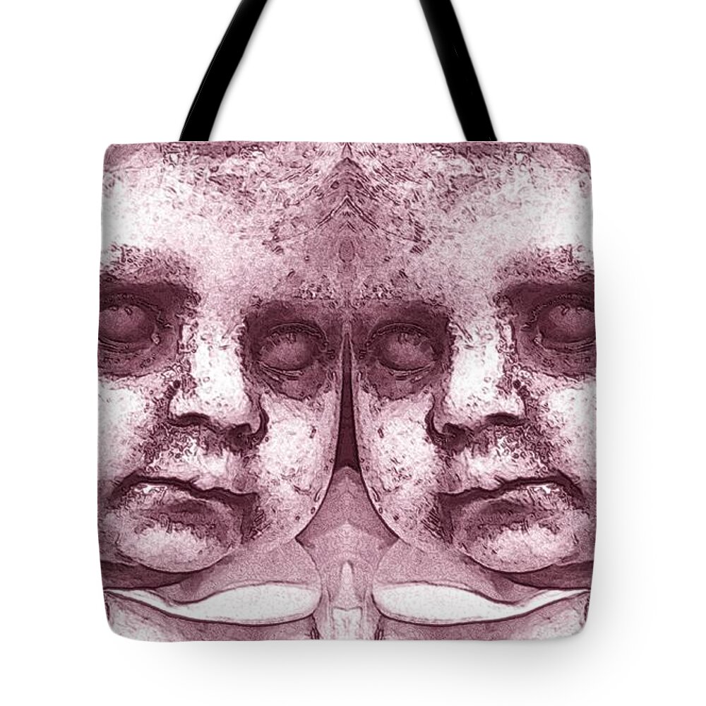 Zombie Tote Bag featuring the photograph Double Trouble Four by Beverly Shelby