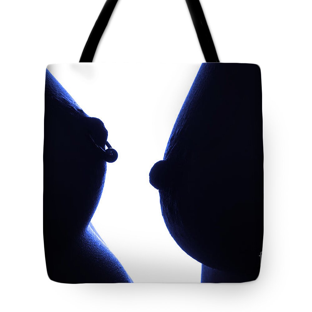 Artistic Photographs Tote Bag featuring the photograph Double trouble by Robert WK Clark