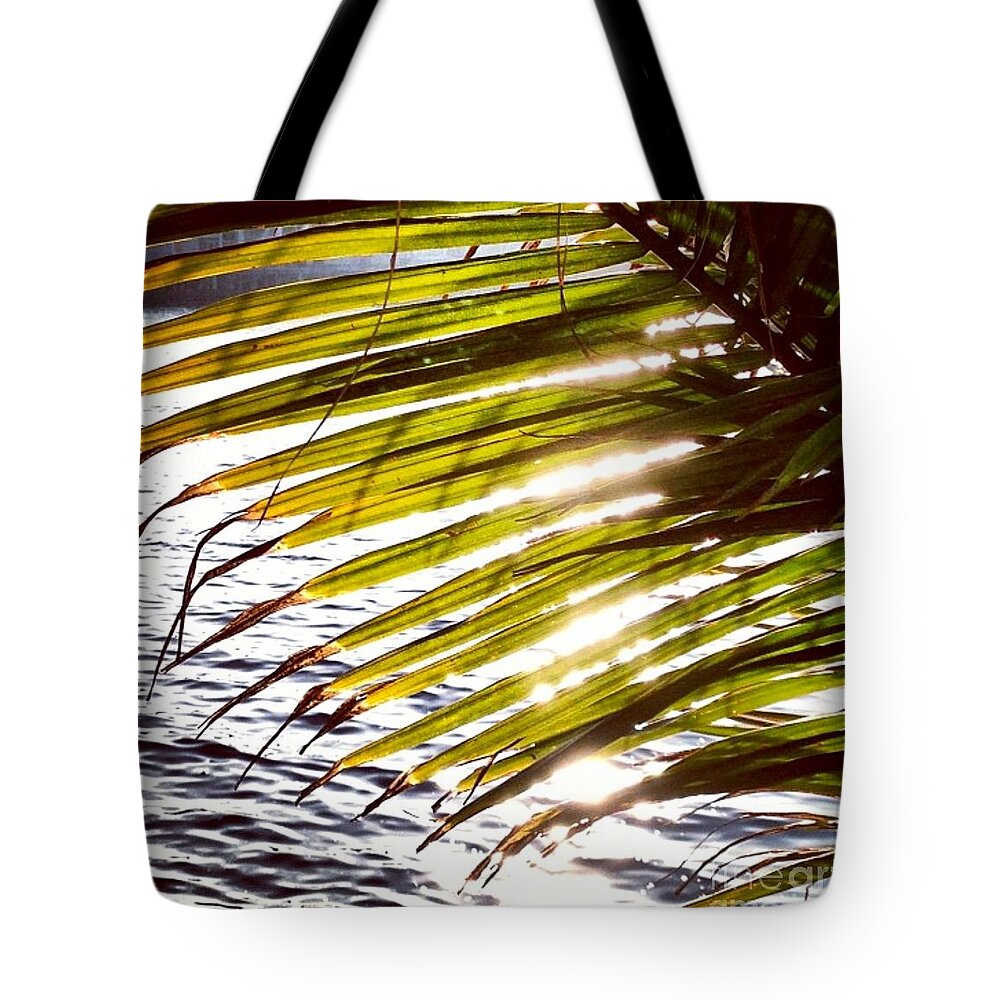 Palm Tote Bag featuring the photograph Downtown by Denise Railey