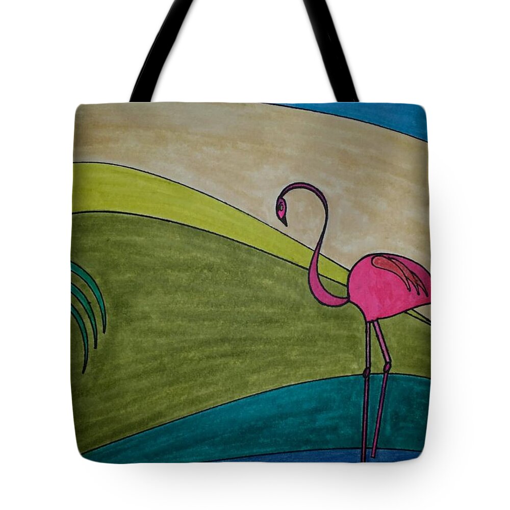 Geometric Art Tote Bag featuring the glass art Dream 247 by S S-ray