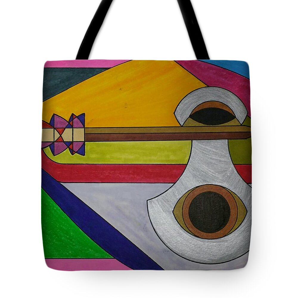 Geometric Art Tote Bag featuring the glass art Dream 274 by S S-ray