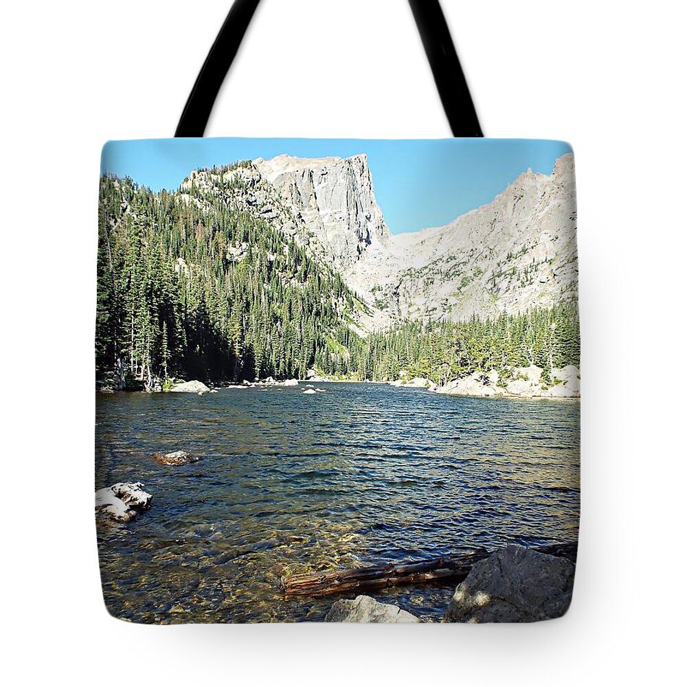 United States Tote Bag featuring the photograph Dream Lake - Rocky Mountain National Park by Joseph Hendrix