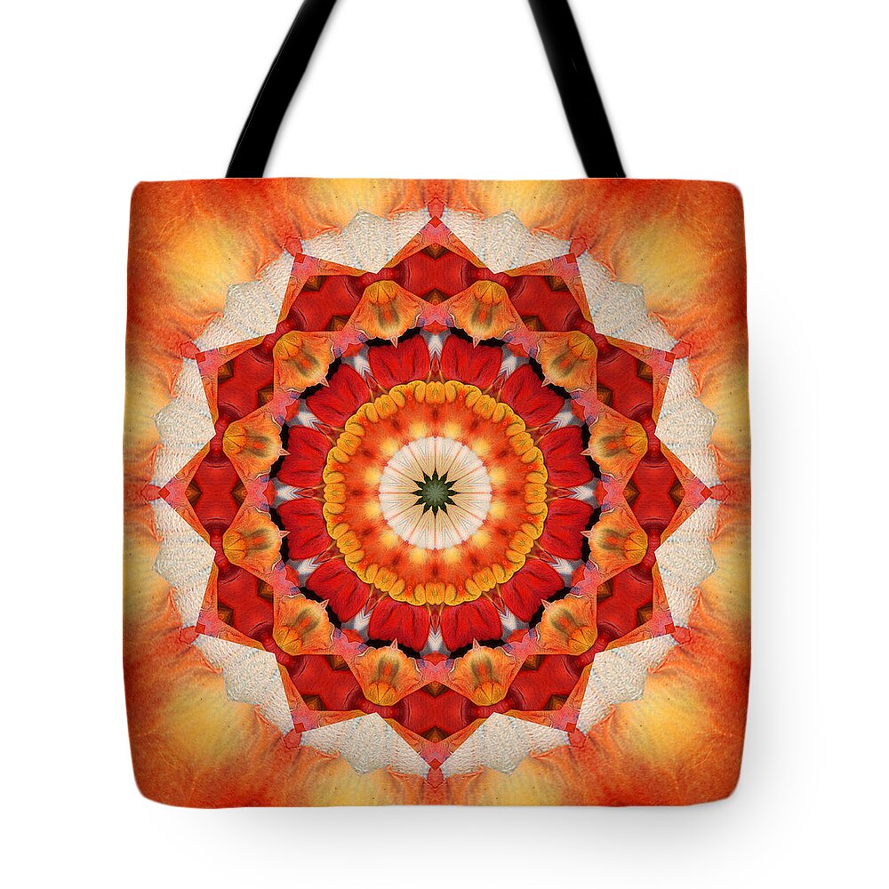 Mandalas Tote Bag featuring the photograph Dreaming by Bell And Todd