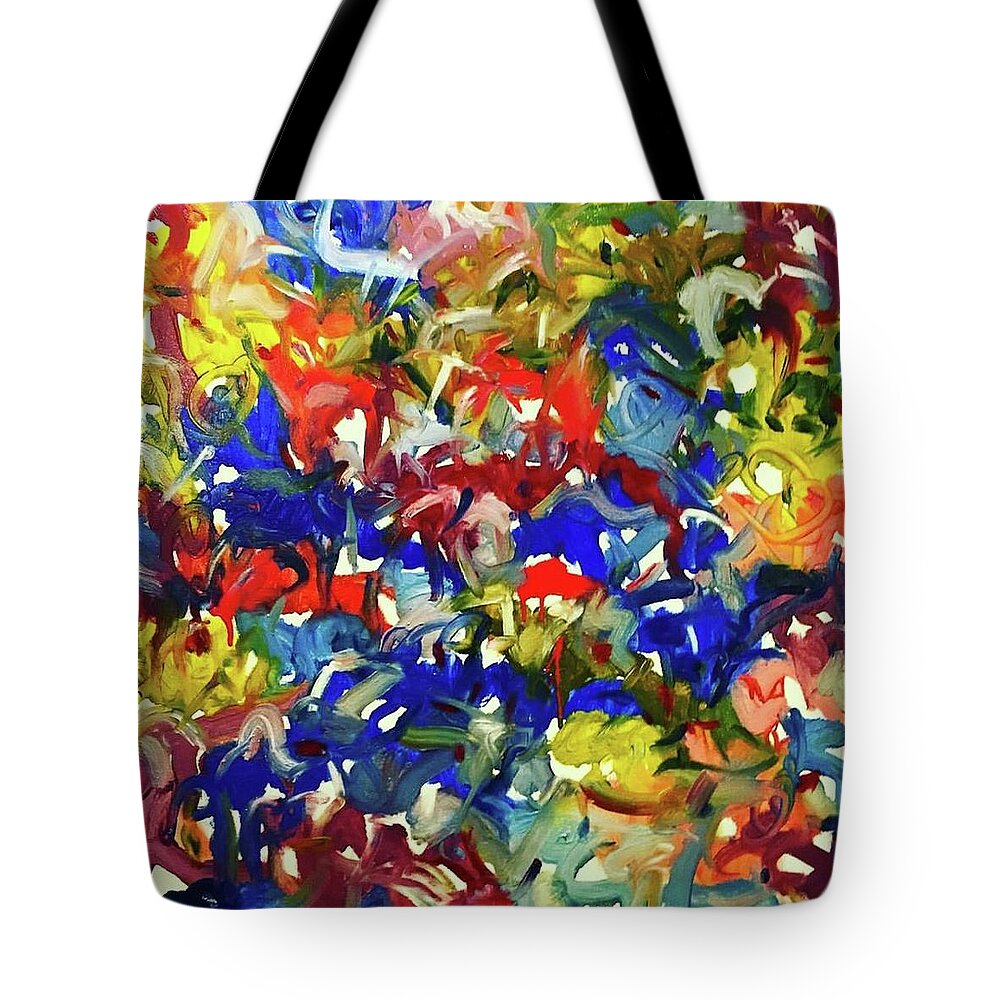 Landscape Tote Bag featuring the painting Dreaming of You by Steven Miller