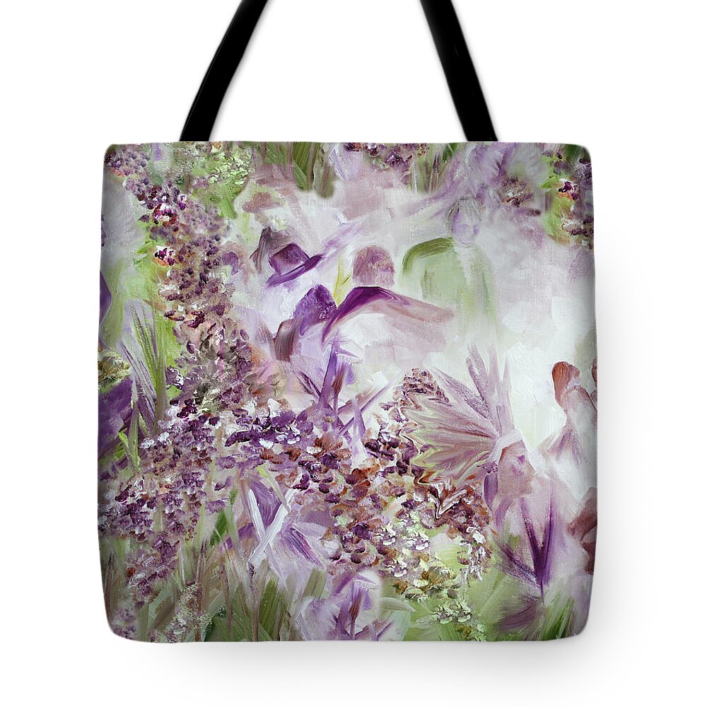 Impressionism Tote Bag featuring the painting Dreamscape by Mary Beglau Wykes