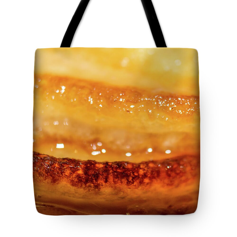 Golden Tote Bag featuring the photograph Drenched by Marnie Patchett