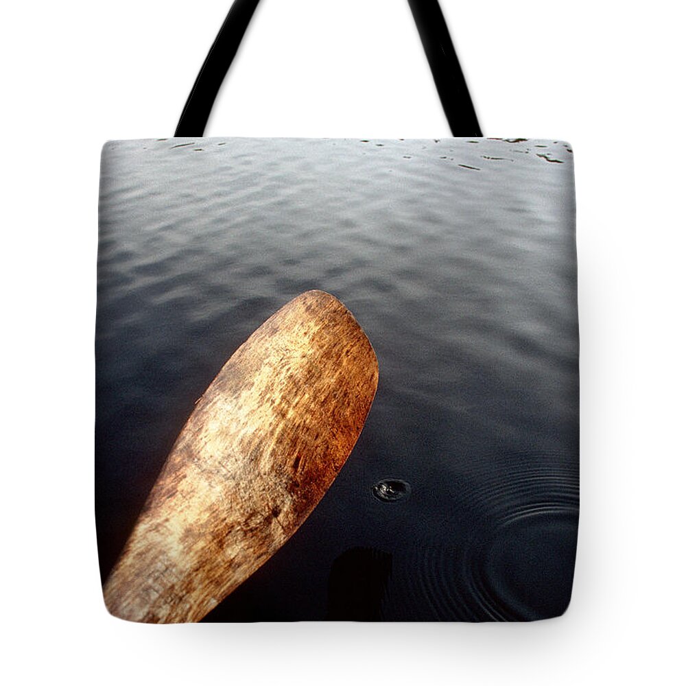Water Tote Bag featuring the photograph Drifting by Doug Gibbons