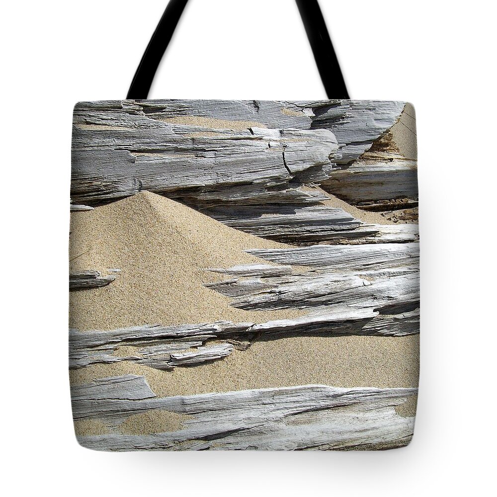 Zen Tote Bag featuring the photograph Driftwood by Michelle Calkins