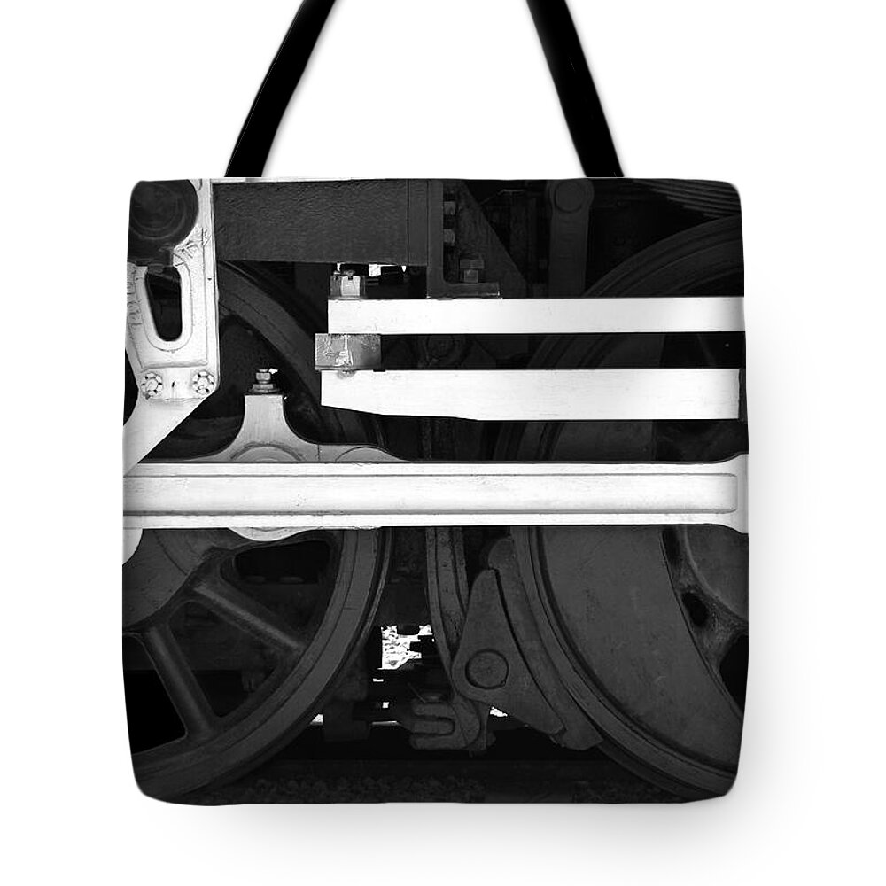 Drive Train Tote Bag featuring the photograph Drive Train by Mike McGlothlen