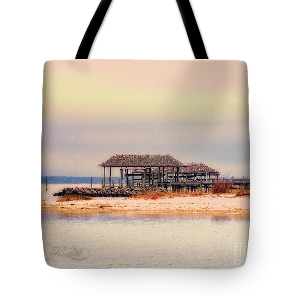 Photoshop Tote Bag featuring the photograph Dry Dock by Melissa Messick