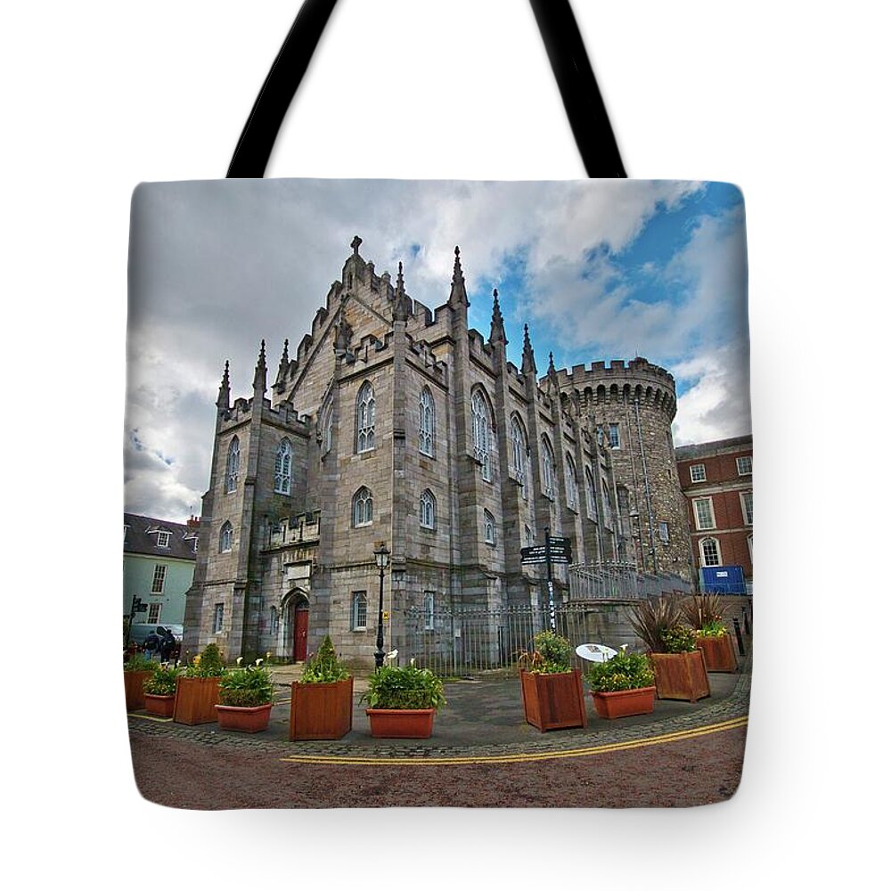 Dublin Tote Bag featuring the photograph Dublin Castle by Marisa Geraghty Photography