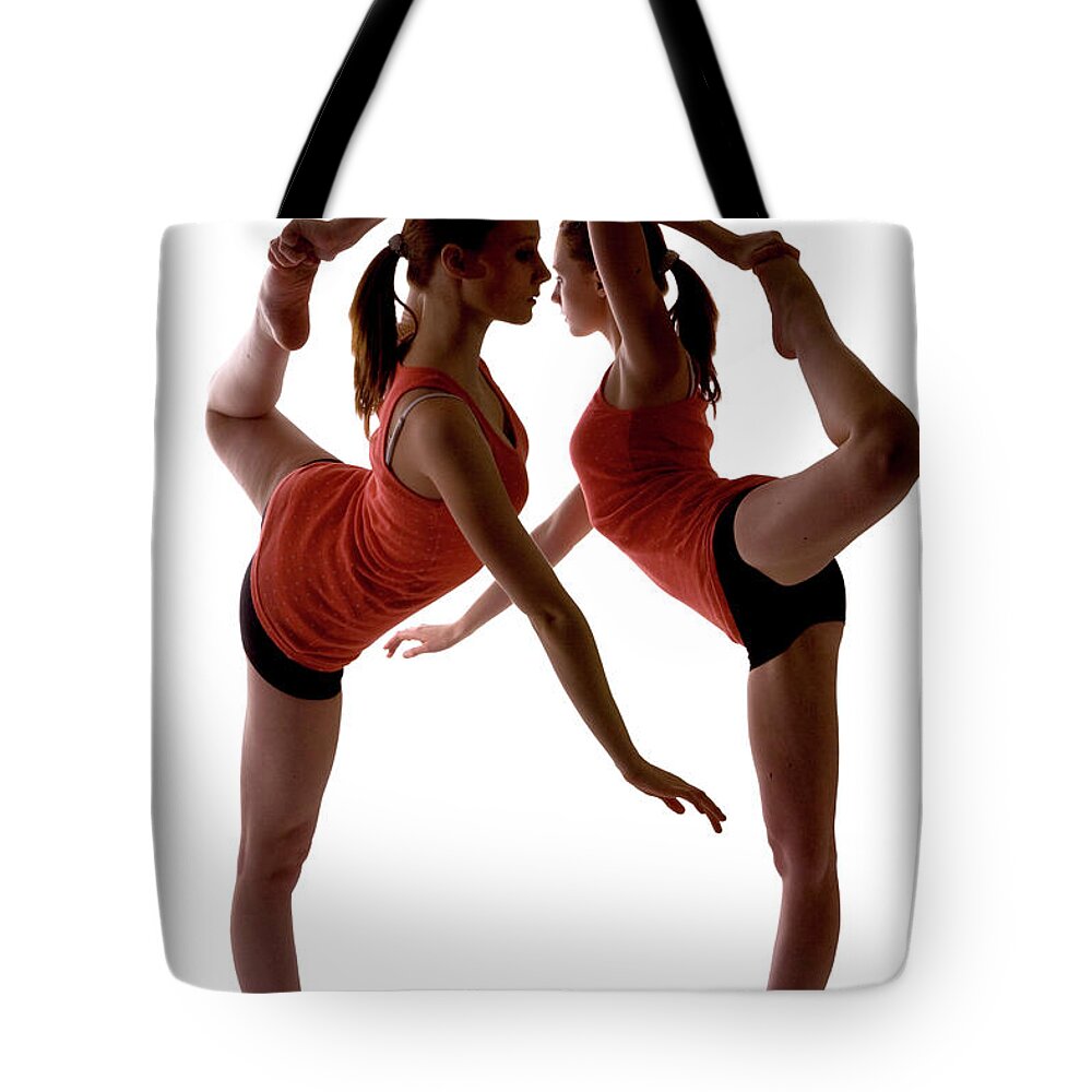 Dance Tote Bag featuring the photograph Duet by Frederic A Reinecke