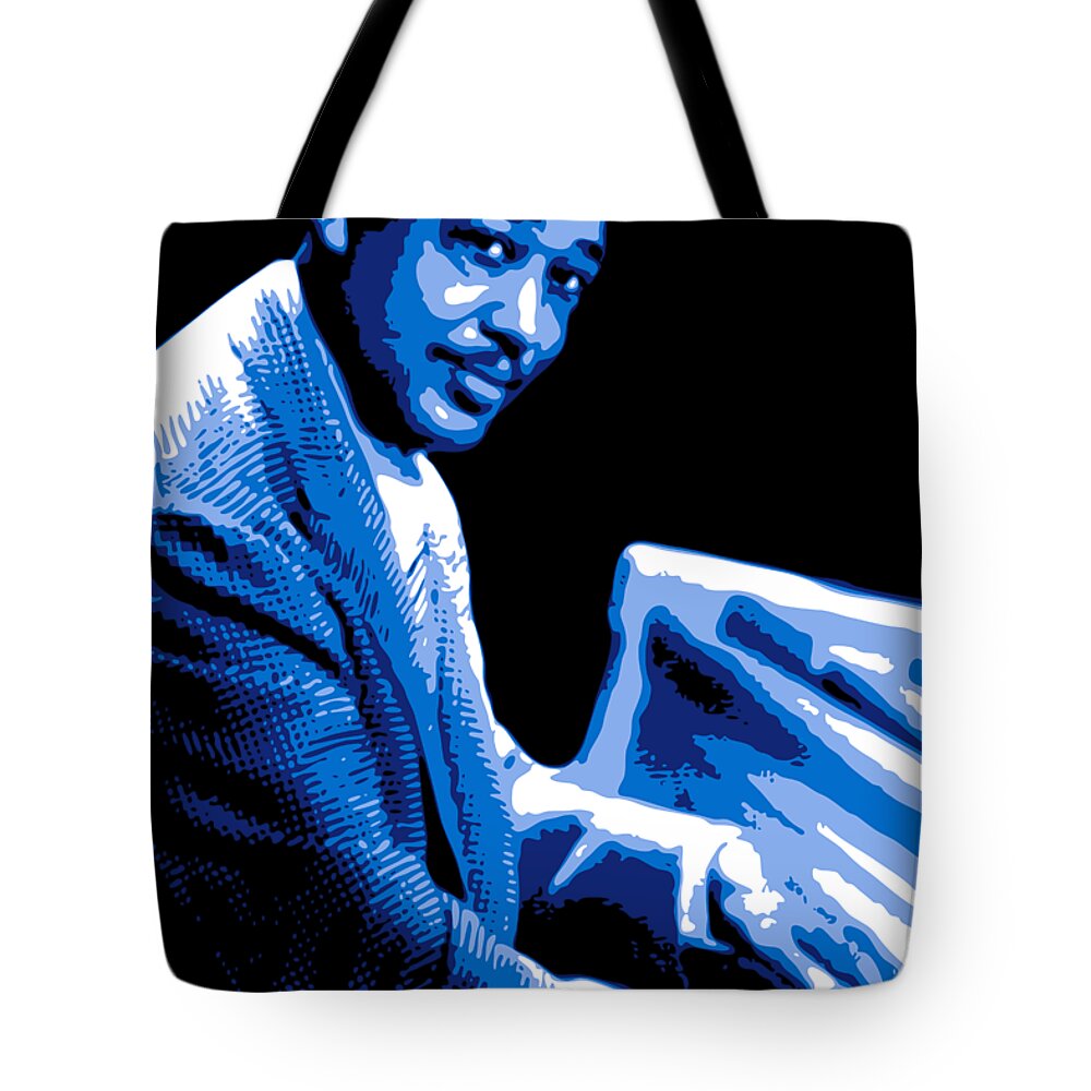 Duke Ellington Tote Bag featuring the digital art Duke Ellington by DB Artist