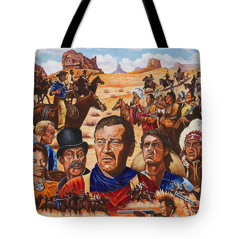 Duke Tote Bag featuring the painting Duke by Michael Frank