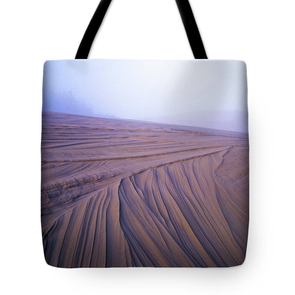 Dunes Tote Bag featuring the photograph Dune Patterns by Robert Potts