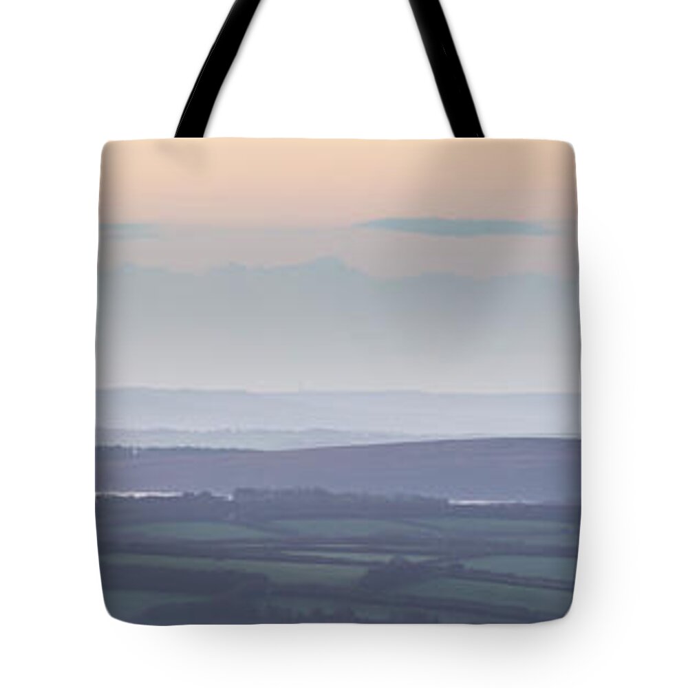 Exmoor Tote Bag featuring the photograph Dunkery Hill Morning by Andy Myatt