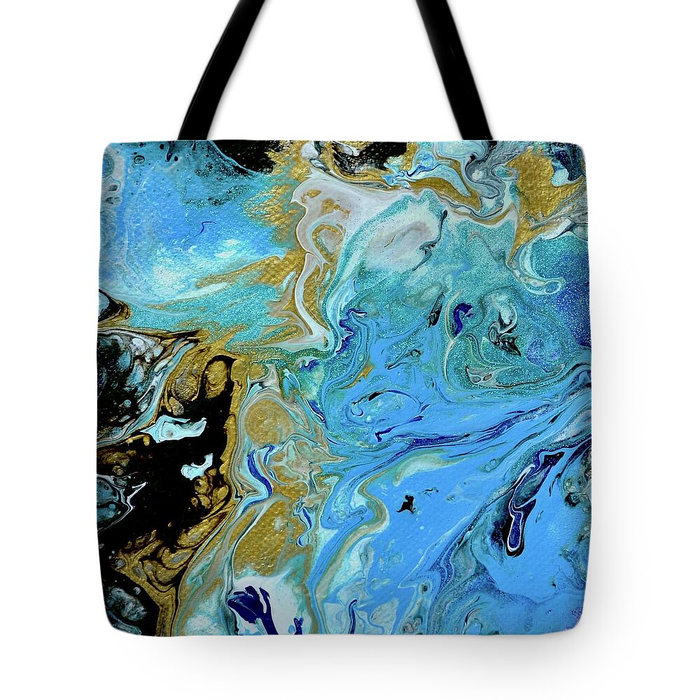 Dwell In Possibility Tote Bag featuring the painting Dwell In Possibility by Beverley Harper Tinsley