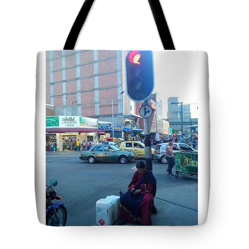 Urban Tote Bag featuring the photograph E-ditation

from
devotion
by
david by David Cardona