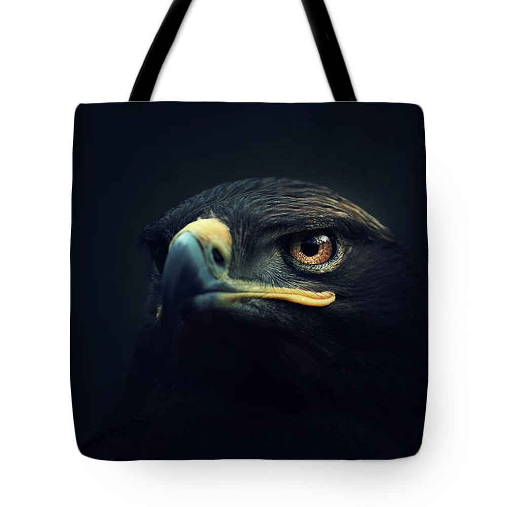 #faatoppicks Tote Bag featuring the photograph Eagle by Zoltan Toth
