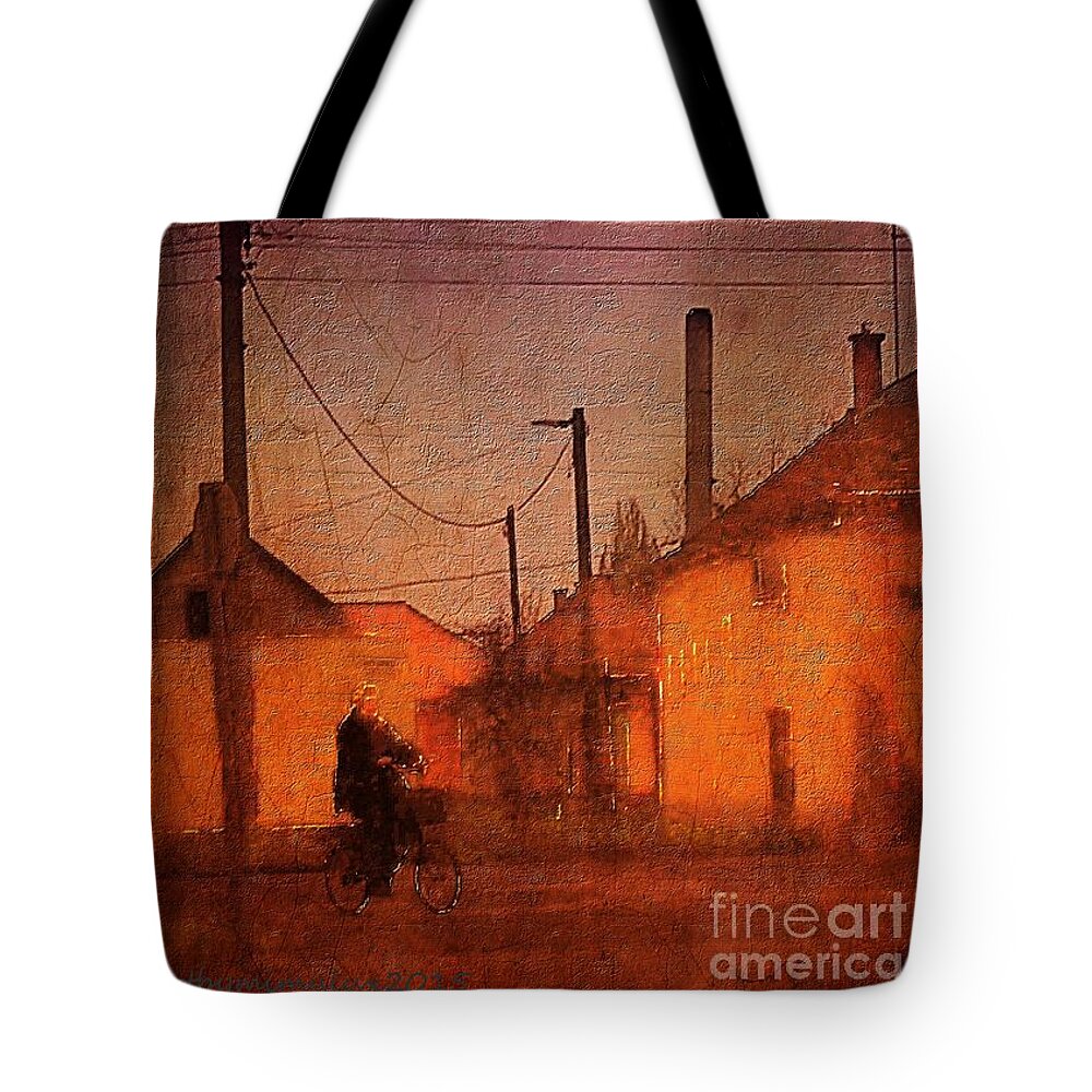 Hungary Tote Bag featuring the photograph Early Morning by Mimulux Patricia No