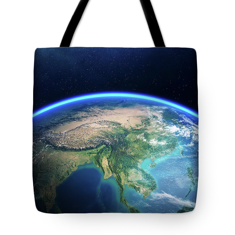 Central Asia Tote Bags
