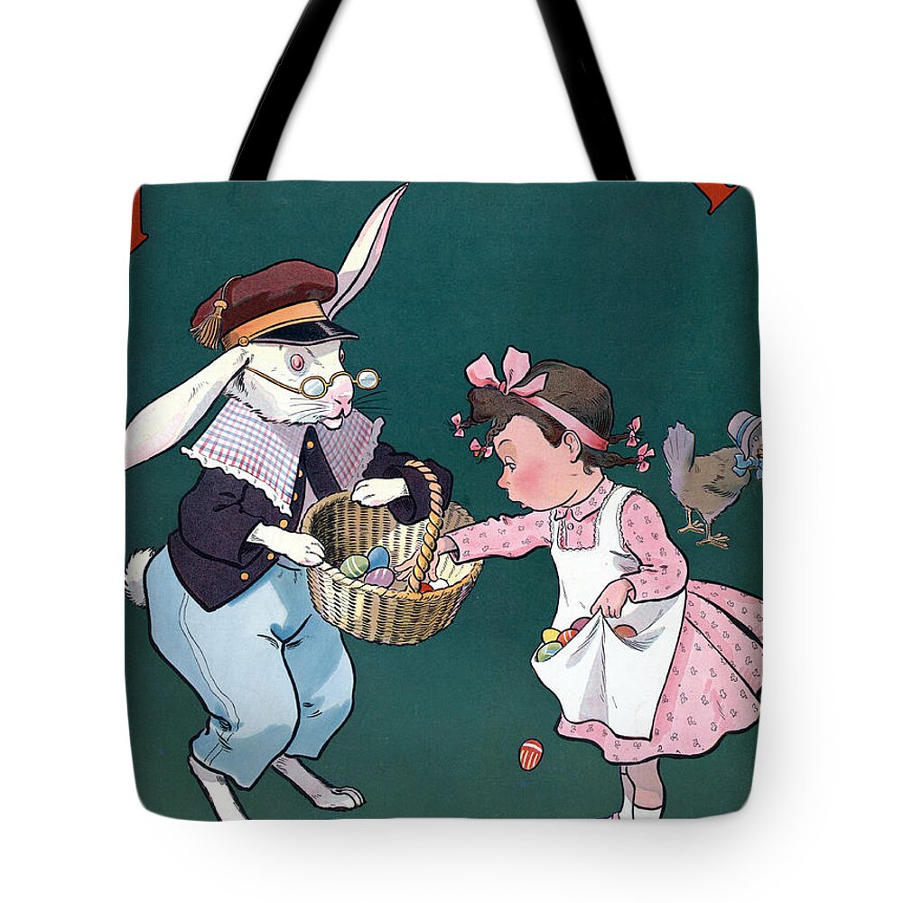 Puck Tote Bag featuring the photograph Easter Puck, 1903 by Science Source
