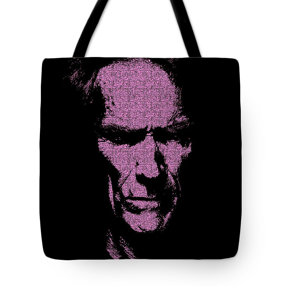 Clint Eastwood Tote Bag featuring the photograph Eastwood 2 by Emme Pons