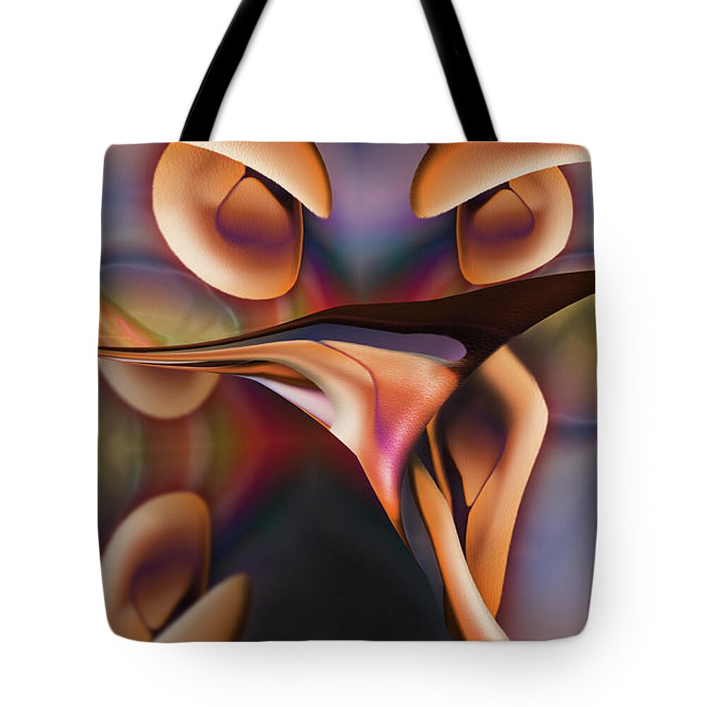 Mighty Sight Studio Tote Bag featuring the digital art El Rey Cretchen by Steve Sperry