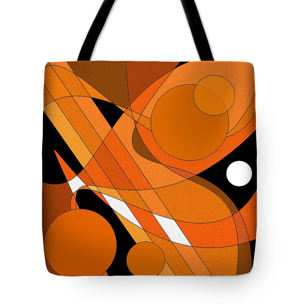 Electric Bass Tote Bag featuring the digital art Electric Bass by Val Arie