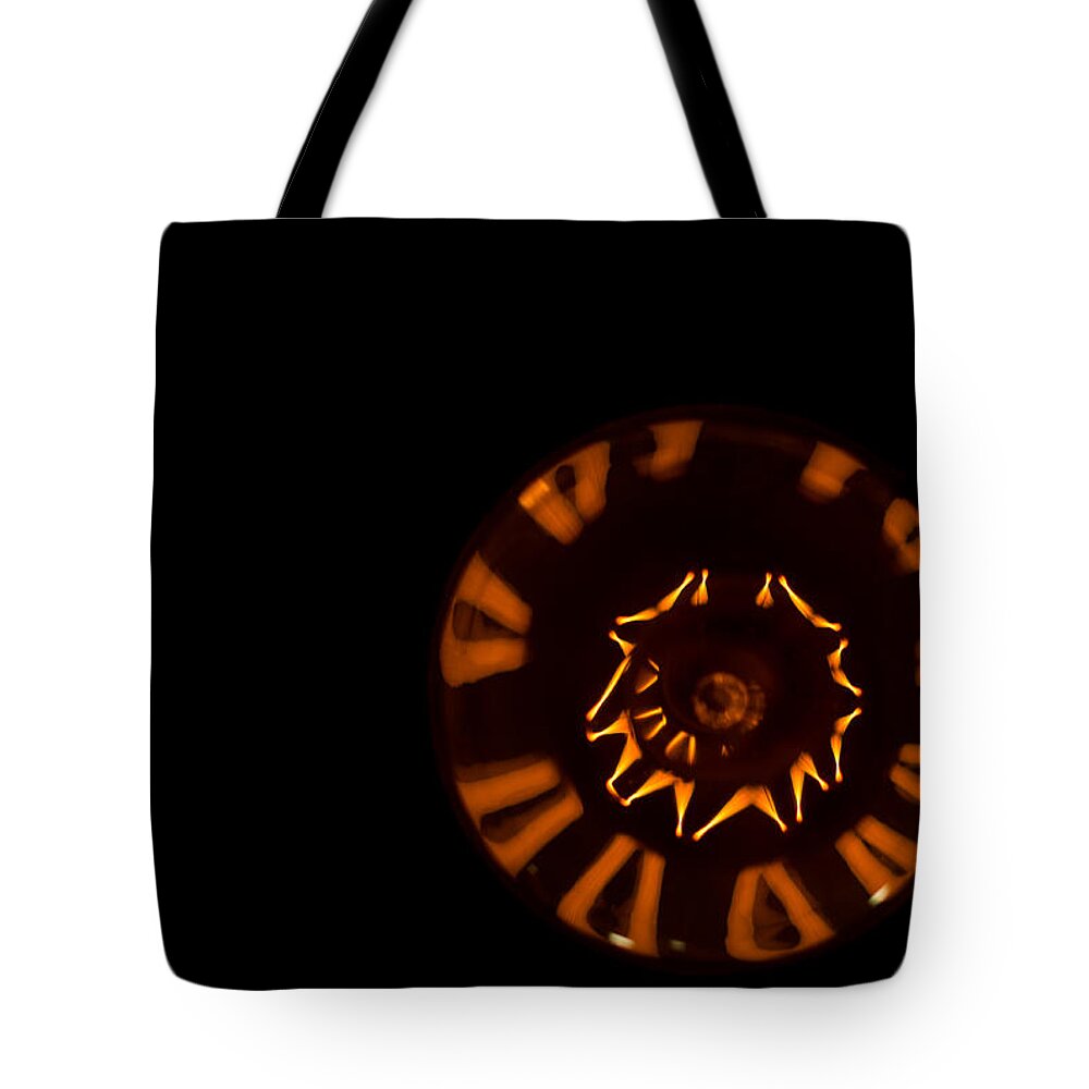 Abstract Tote Bag featuring the photograph Electric by Lora Lee Chapman
