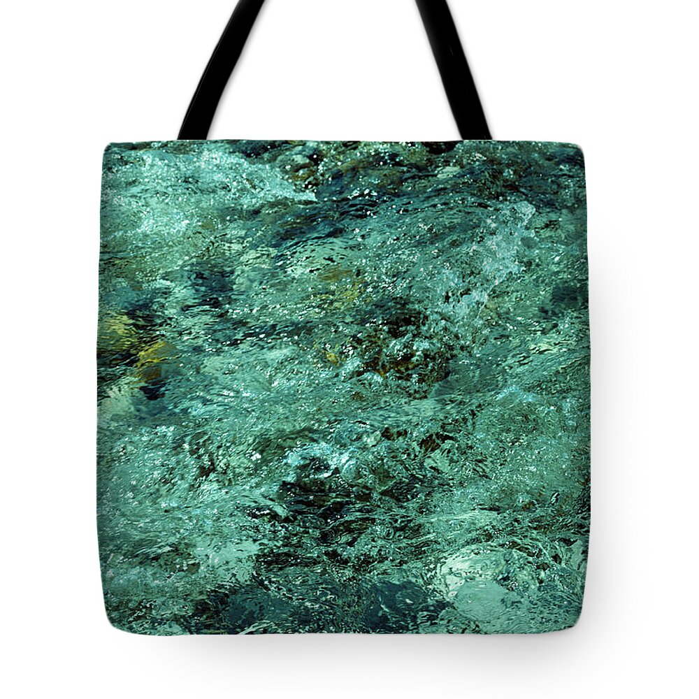 River Tote Bag featuring the photograph The Emerald Beauty by Helga Novelli