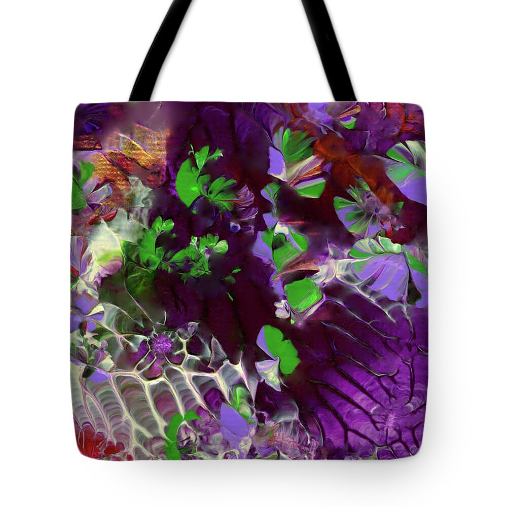Emerald Tote Bag featuring the painting Emerald Butterflies of Costa Rica by Nan Bilden