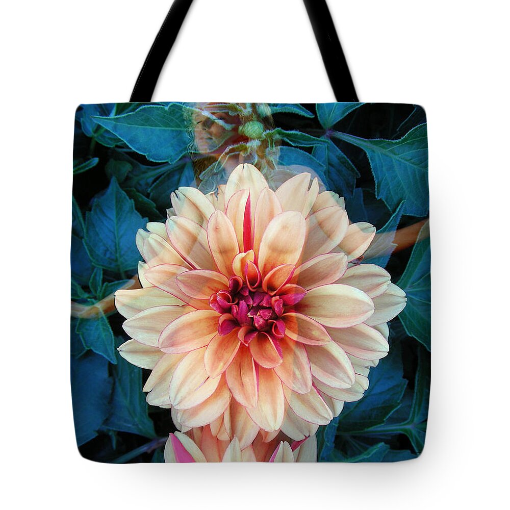 Fleurotica Art Tote Bag featuring the digital art Emergence by Torie Tiffany