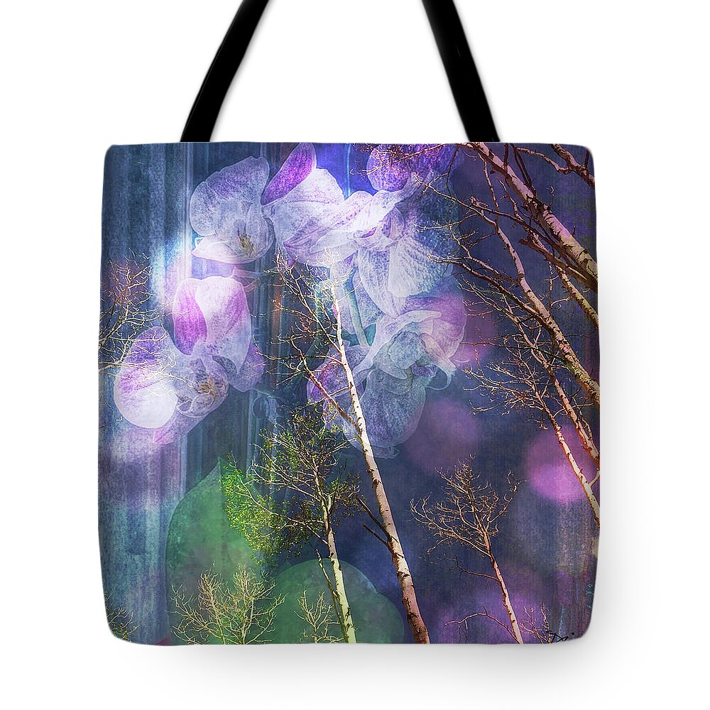 Aspens Tote Bag featuring the photograph Emerging by Peggy Dietz