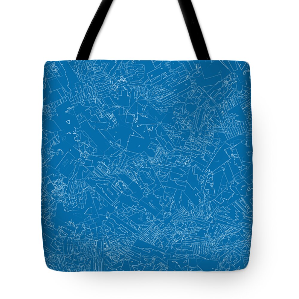 Art Tote Bag featuring the digital art Empechaient by Jeff Iverson