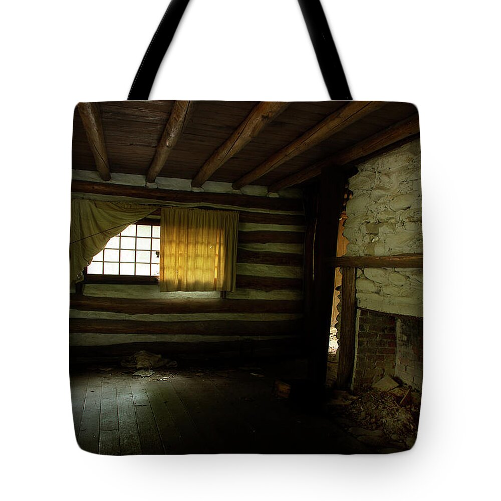 Abandoned Home Tote Bag featuring the photograph Emptiness by Mike Eingle