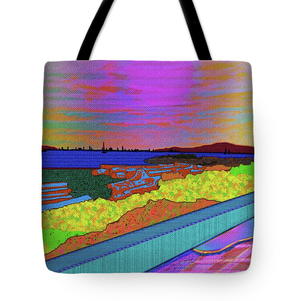 Vancouver Tote Bag featuring the photograph English Bay by Rod Whyte