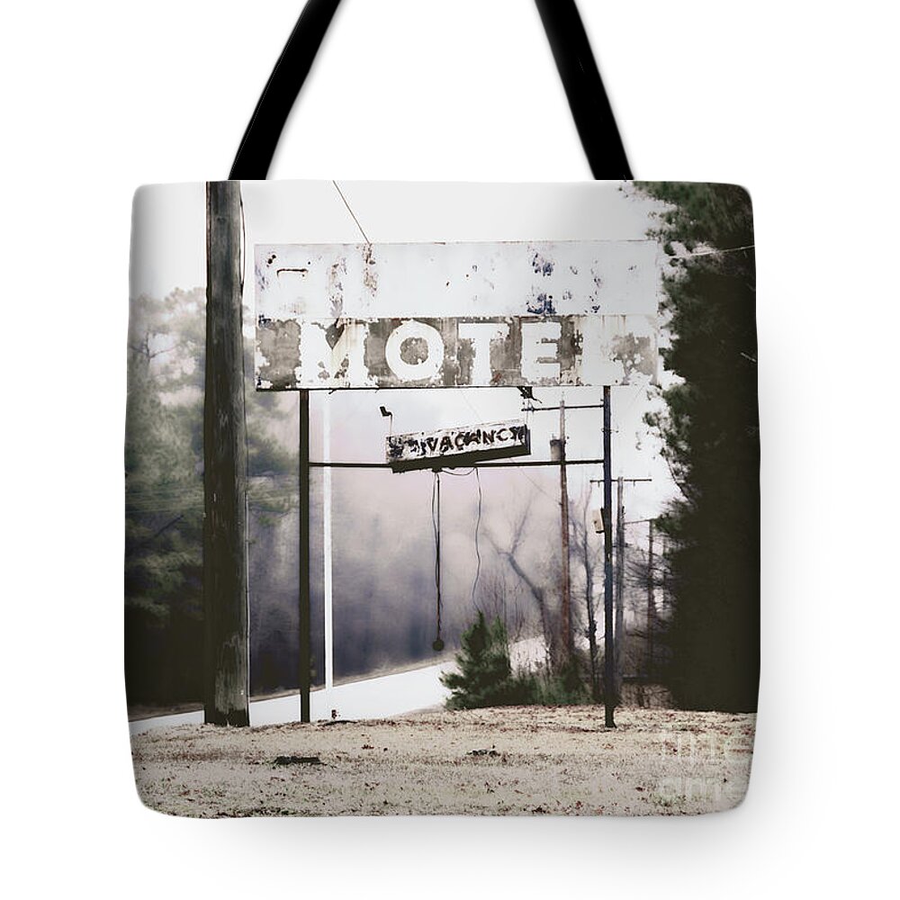 Virginia Tote Bag featuring the photograph Enter At Your Own Risk by Lenore Locken