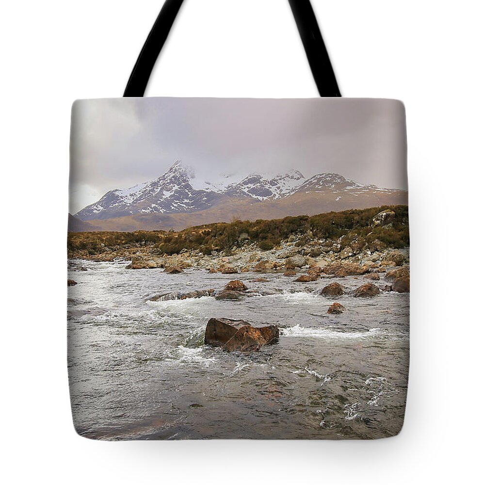River Sligachan Tote Bag featuring the photograph Eternal Beauty by Holly Ross