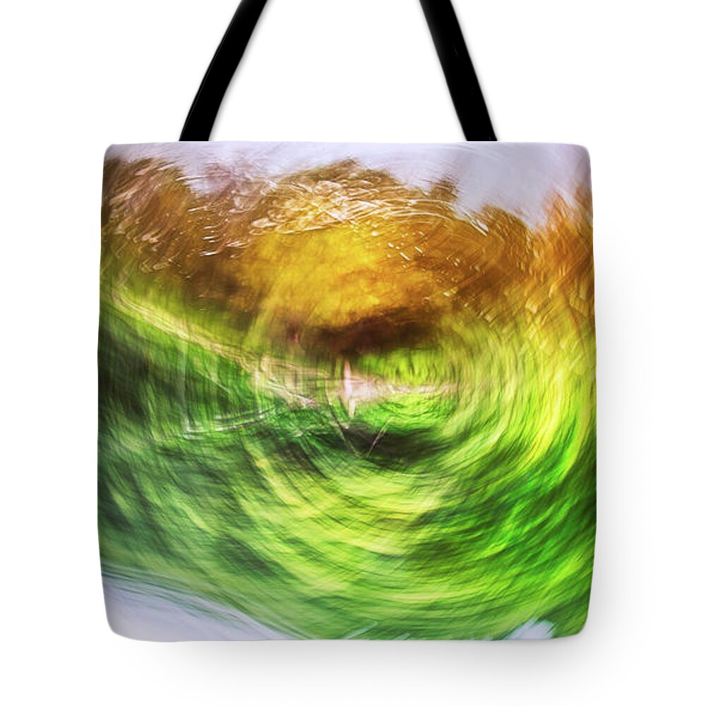 Intentional Camera Movement Tote Bags