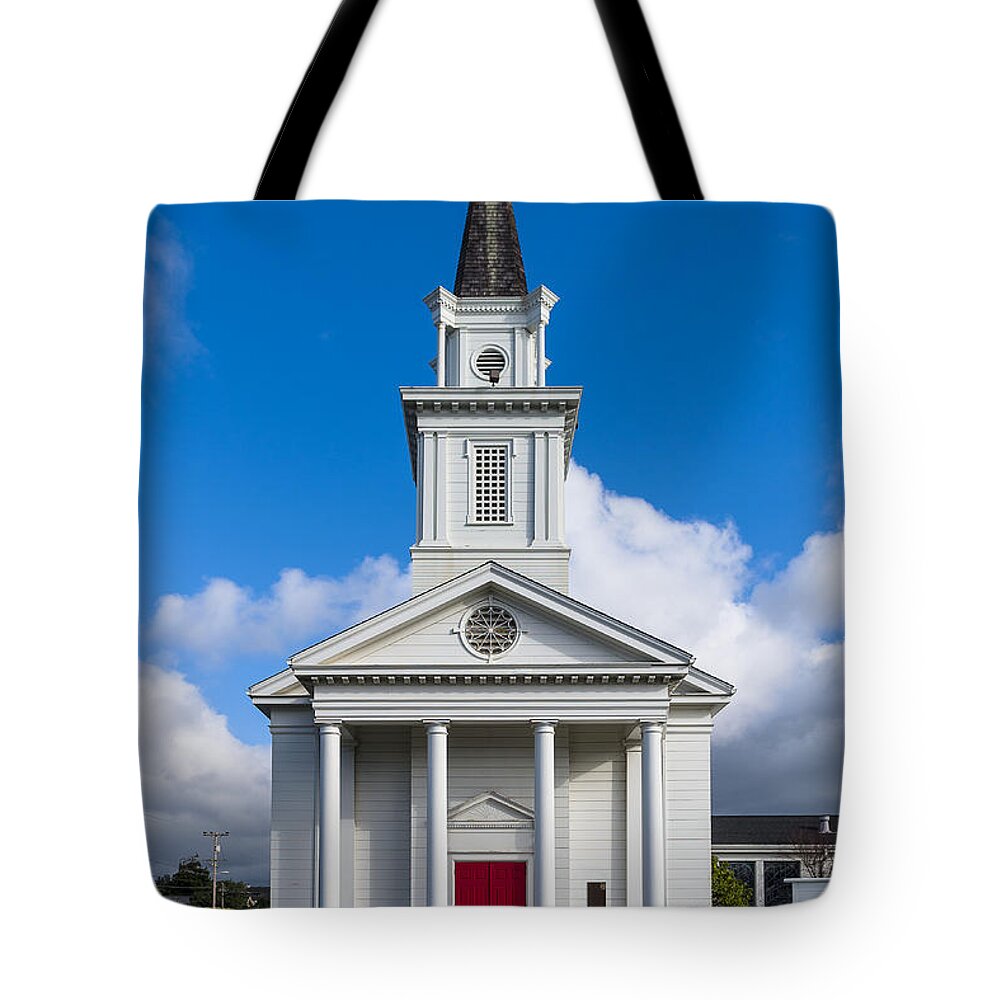 Church Tote Bag featuring the photograph Eureka Church by Greg Nyquist