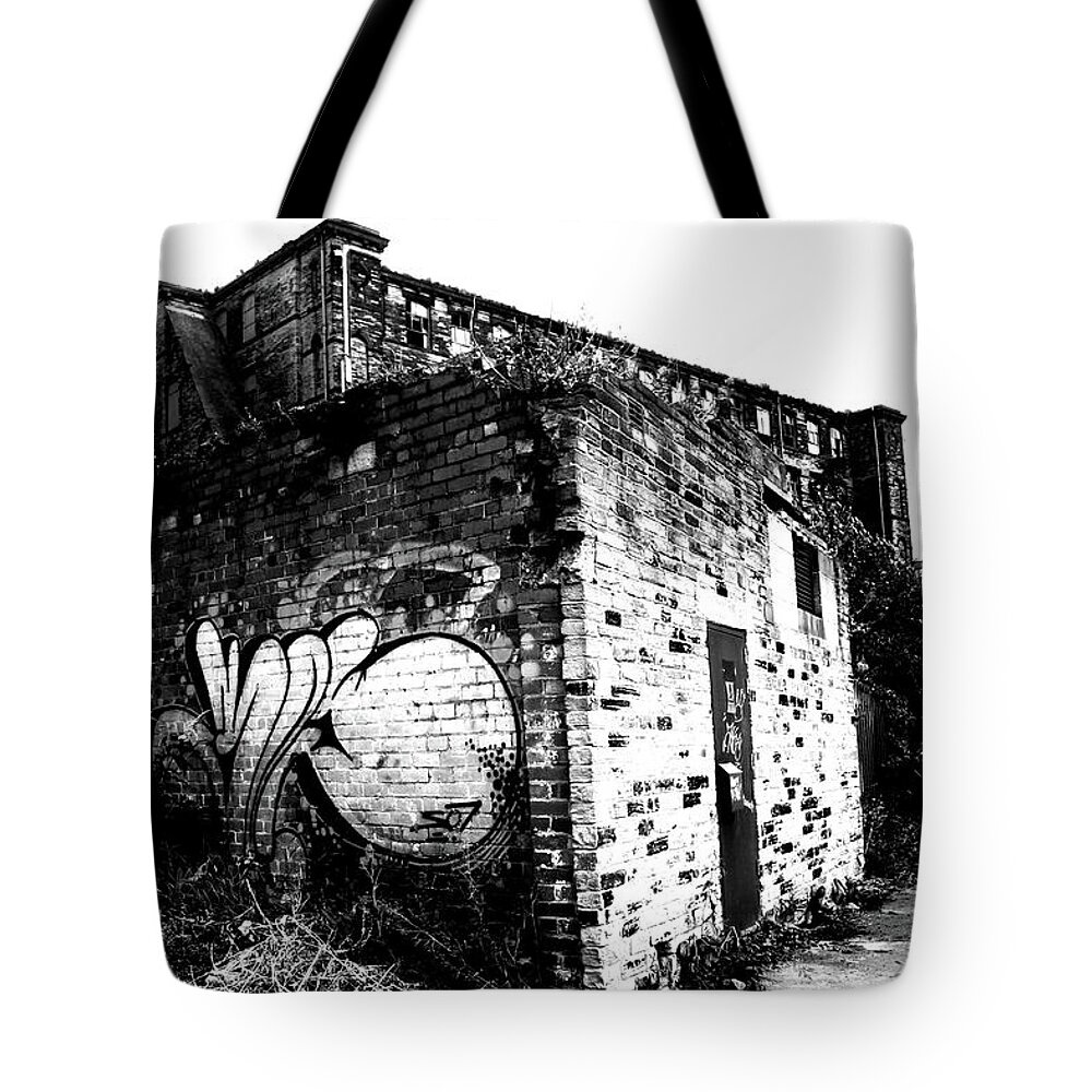 Bradford Tote Bag featuring the photograph Even This Would Do For Us by Jez C Self