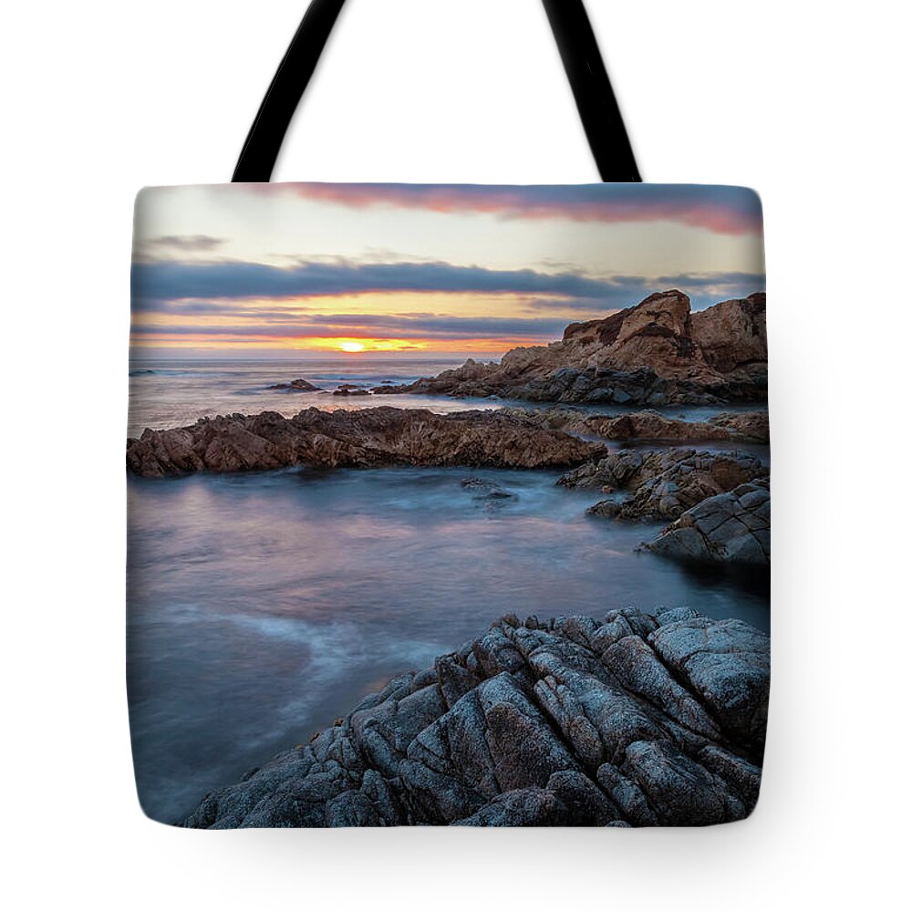 Landscape Tote Bag featuring the photograph Evening Blue by Jonathan Nguyen