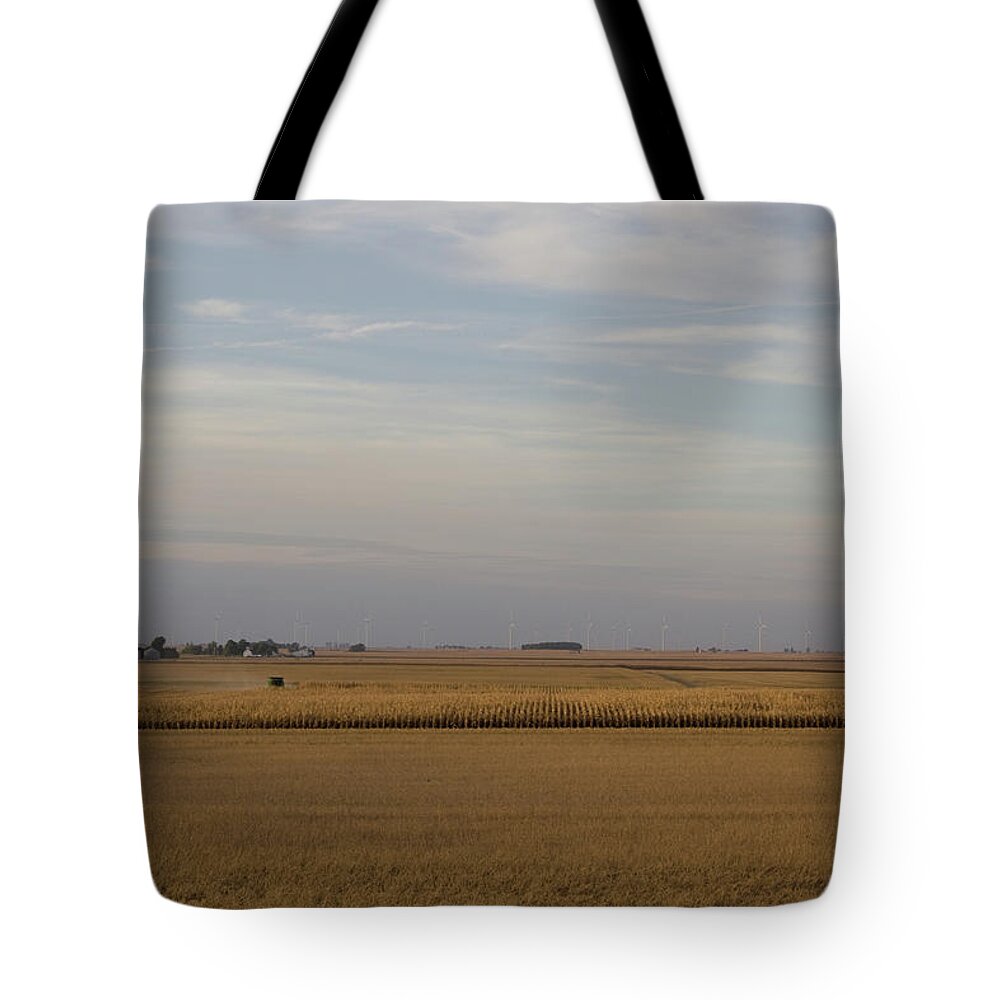 Evening Harvest Tote Bag featuring the photograph Evening Harvest by Dylan Punke