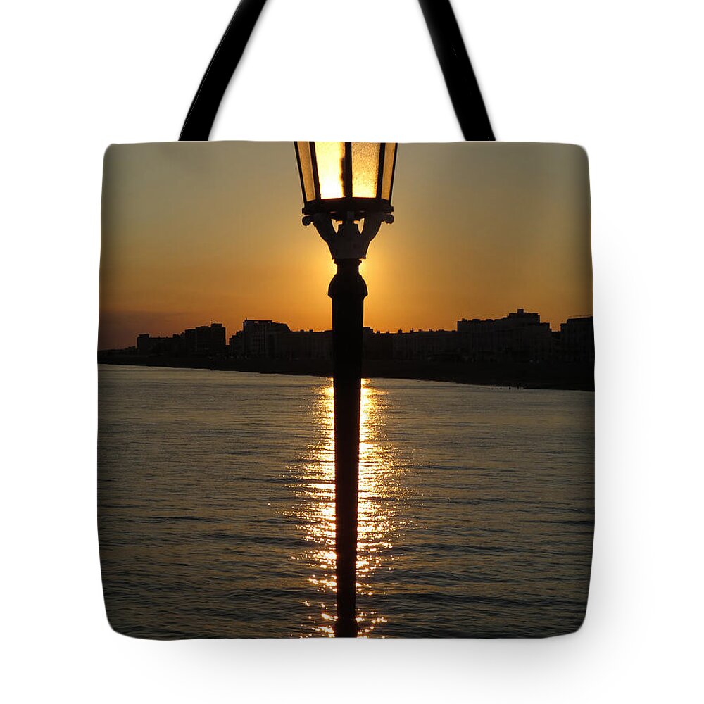 Sunset Tote Bag featuring the photograph Evening Light by John Topman