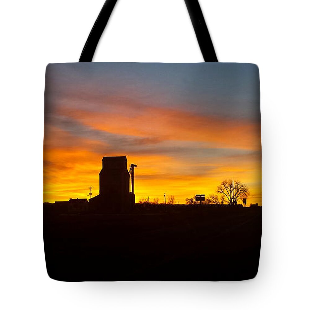 Montana Tote Bag featuring the digital art Evening Sky 5 by Susan Kinney